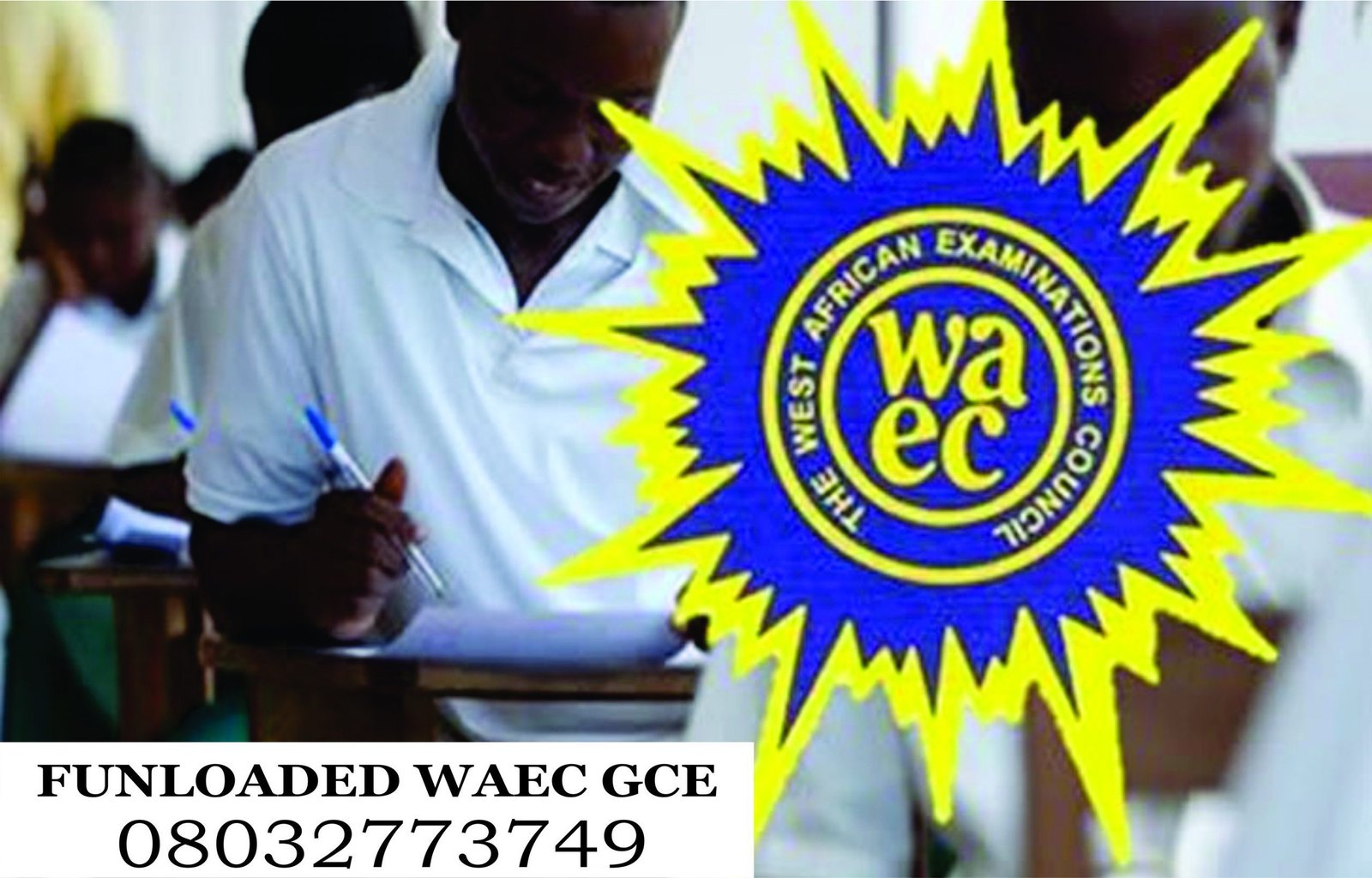 WAEC GCE Registration Form, 2023 [2nd Series] Nov/Dec is Out
